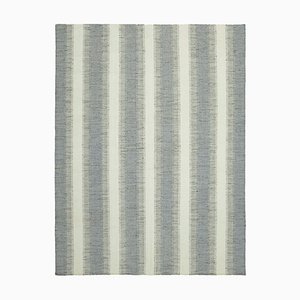 Tapis Vintage Blanc en Coton