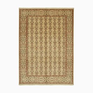 Tappeto Oushhak vintage beige, inizio XXI secolo