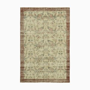 Alfombra turca vintage beige