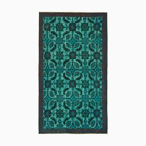 Tapis Turquoise Over Dyed