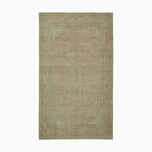 Alfombra turca vintage en beige