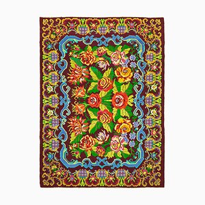 Tapis Kilim Vintage Multicolore, Moldavie