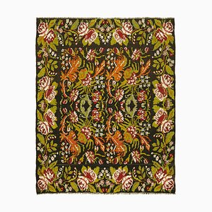 Tapis Kilim Vintage Multicolore, Moldavie