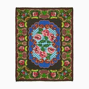 Tapis Kilim Vintage Multicolore, Moldavie