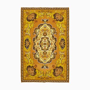 Tapis Kilim Vintage Jaune, Moldavie