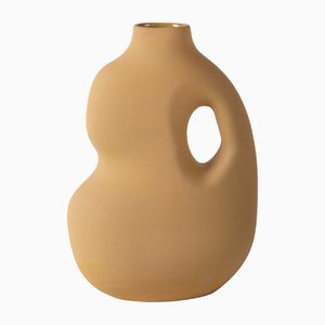 Aura Vase in Mustard by Schneid Studio
