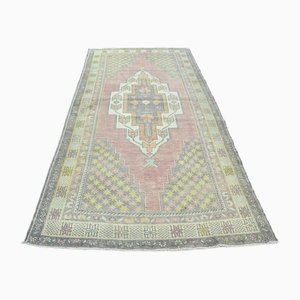 Turkish Nomadic Neutral Pale Area Rug