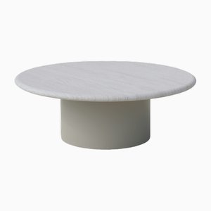 Raindrop 800 Tisch aus Weißer Eiche und Kieselgrau von Fred Rigby Studio