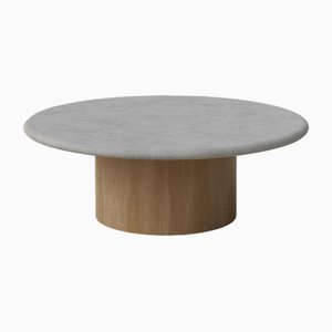 Raindrop 800 Table in Microcrete and Oak by Fred Rigby Studio
