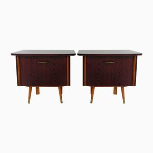 Tables de Chevet Vintage, 1960s, Set de 2