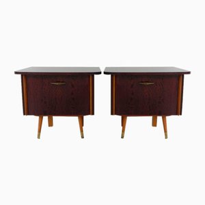 Tables de Chevet Vintage, 1960s, Set de 2