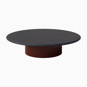 Table Raindrop 1000 en Chêne Noir et Terre Cuite par Fred Rigby Studio