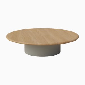 Raindrop 1000 Table in Oak and Pebble Grey by Fred Rigby Studio