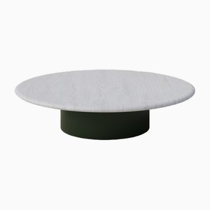 Table Raindrop 1000 en Chêne Blanc et Vert Mousse par Fred Rigby Studio