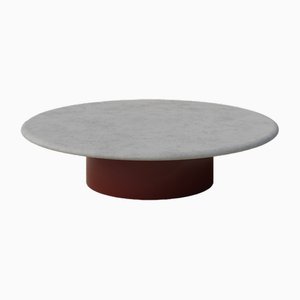 Raindrop 1000 Table in Microcrete and Terracotta by Fred Rigby Studio