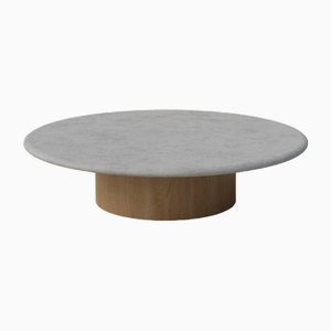 Raindrop 1000 Table in Microcrete and Oak by Fred Rigby Studio