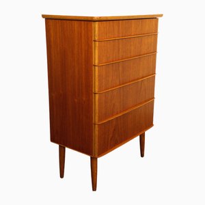 Swedish Teak Chest of Drawers, 1950s