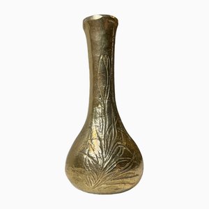 Japanese Bud Vase in Bronze, 1920s