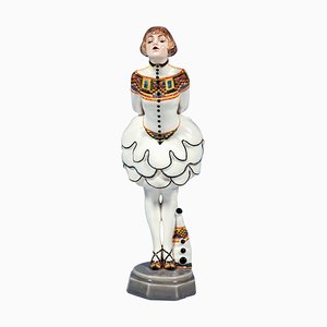 Statuetta Pierrette di Josef Lorenzl, anni '20