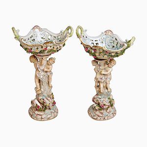 Model A 59 Fruit Bowls by Kaendler for Meissen, 1860, Set of 2