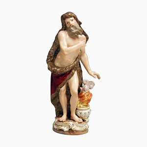 Figurine Winter Seasons de Meissen, 1880