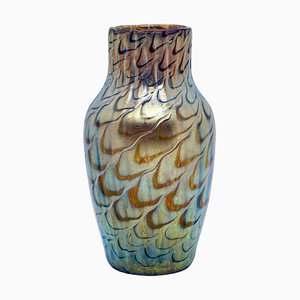 Art Nouveau Glass Phenomenon Genre 7734 Vase from Loetz, Austria-Hungary, 1898s