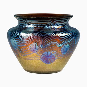 Vaso Argus Phenomenon Gre 2/351 Art Nouveau di Loetz Glass, Austria-Ungheria, inizio XX secolo