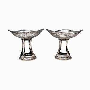 Art Nouveau Style Silver Centrepieces by Bruckmann und Söhnen, Germany, 1900, Set of 2