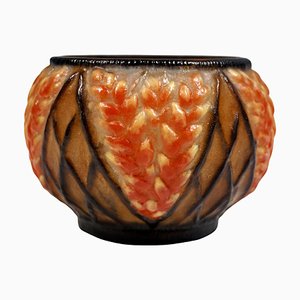 Bol Ceres Art Déco en Pâte de Verre par Gabriel Argy-Rousseau, France, 1920s