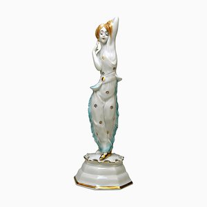 Art Nouveau Figurine Lo Hesse, Holzer-Defanti from Rosenthal Germany, 1923