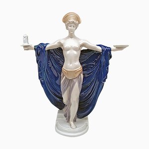 Temple Figurine attributed to F. Liebermann for Rosenthal, Germany, 1914