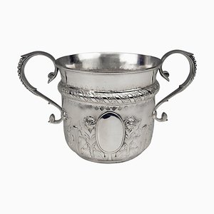 Silver Champagne Wine Cooler attributed to Walter & John Barnard, London, 1889