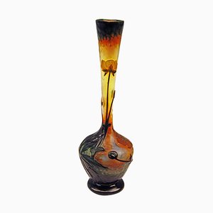 Art Nouveau Vase from Daum Freres, Lorraine, France, 1895-1900