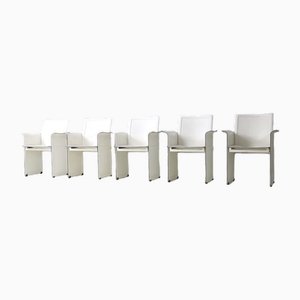 Dining Chairs by Tito Agnoli for Matteo Grassi, 1970s, Set of 5