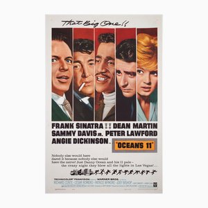 Poster del film Oceans 11, USA, anni '60