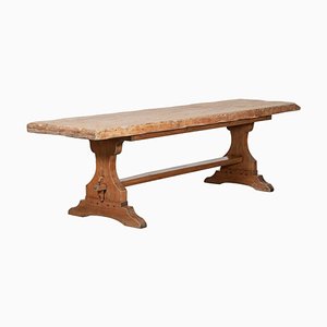 Monumental Scottish Pine Refectory Table, 1880