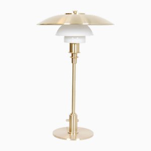 Ph 3/2 Table Lamp in Rooder by Poul Henningsen for Louis Poulsen