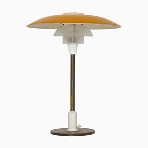 Lampada da tavolo PH vintage in ottone di Poul Henningsen per Louis Poulsen, anni '40