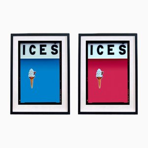 Richard Heeps, ICES, 2020, impresiones fotográficas, enmarcado, Juego de 2