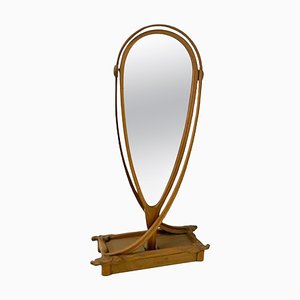 Mid-Century Modern Psyche Wooden Mirror, 1960s