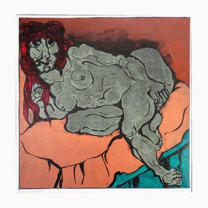 Domenico Cantatore, Odalisca, 1970s, Lithographie