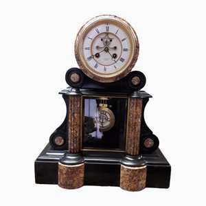 Antique Marble Clock from Barbaste Paris