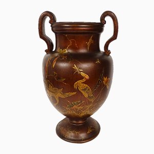 19th Century Vase by Auguste Majorelle for Toul-Bellevue