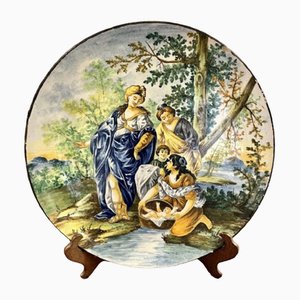 Caricabatterie in maiolica, Italia, fine XIX secolo