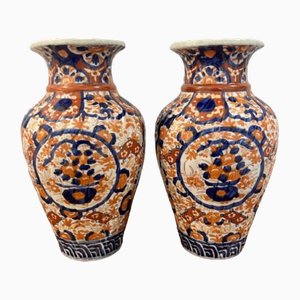 Grands Vases Imari, Japon, 1900s, Set de 2