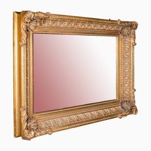 Large Vintage Renaissance Revival Wall Mirror in Giltwood, 1970
