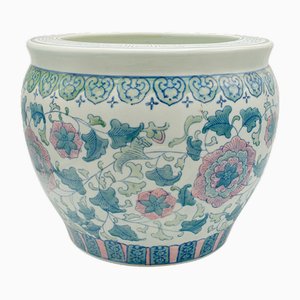 Vintage Chinese Fishbowl in Ceramic, 1940
