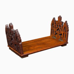 Antique English Book Slide in Walnut, 1850