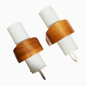 NX 40 Wall Lamps by Louis Kalff for Philips, 1950s, Set of 2