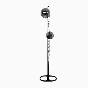 Space Age Adjustable Chrome-Plated Floor Lamp from Staff, 1960s